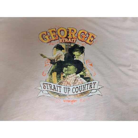 Wrangler Women's Pink George Strait Collection Crop Top, Size M NWT - Picture 3 of 7